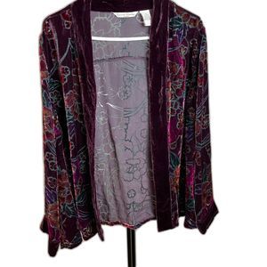 French Laundry open front Kimono Jacket